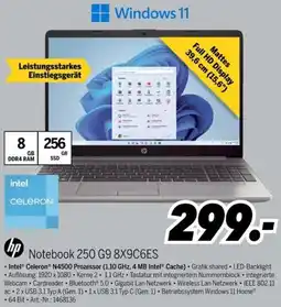MEDIMAX hp Notebook 250 G9 8X9C6ES Angebot