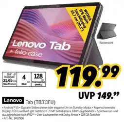 MEDIMAX Lenovo Tab (TB311FU) Angebot