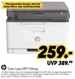 MEDIMAX hp Color Laser MFP 178nwg Angebot