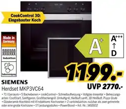 MEDIMAX SIEMENS Herdset MKP3VC64 Angebot