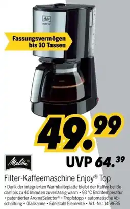 MEDIMAX Melitta Filter-Kaffeemaschine Enjoy Top Angebot