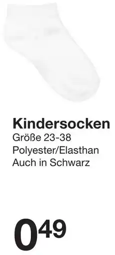 Zeeman Kindersocken Angebot