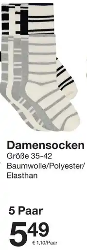 Zeeman Damensocken Angebot