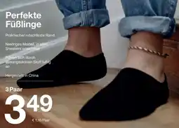 Zeeman Perfekte Füßlinge Angebot