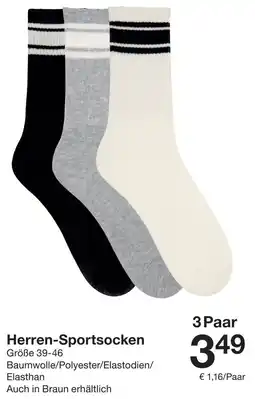 Zeeman Herren-Sportsocken Angebot