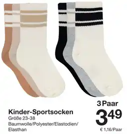 Zeeman Kinder-Sportsocken Angebot