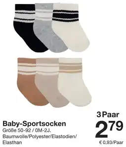 Zeeman Baby-Sportsocken Angebot