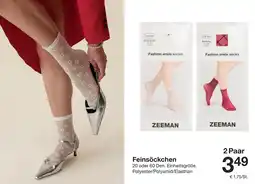 Zeeman Feinsöckchen Angebot