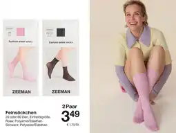 Zeeman Feinsöckchen Angebot