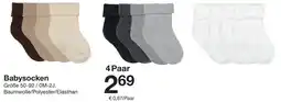 Zeeman Babysocken Angebot