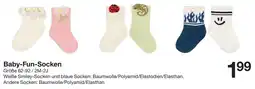 Zeeman Baby-Fun-Socken Angebot