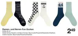 Zeeman Damen und Herren-Fun-Socken Angebot