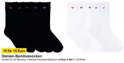 Zeeman Damen-Bambussocken Angebot