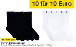 Zeeman Herren-Bambussocken Angebot