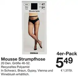 Zeeman Mousse Strumpfhose Angebot