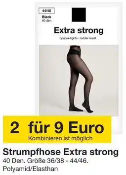 Zeeman Strumpfhose Extra strong Angebot