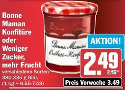 AEZ Bonne Maman Konfitüre oder Weniger Zucker, mehr Frucht Angebot