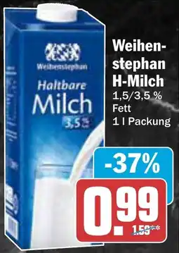 AEZ Weihenstephan H-Milch Angebot