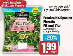 AEZ Frankreich/Spanien Florette Fit und Vital Angebot
