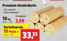 Thomas Philipps Premium-Holzbriketts Angebot