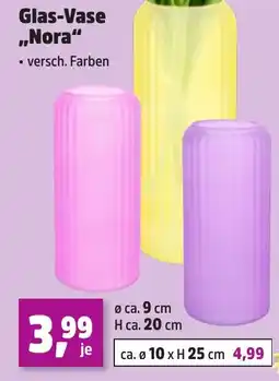 Thomas Philipps Glas-Vase ,,Nora" Angebot