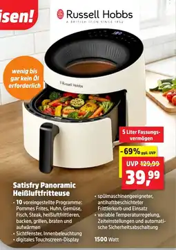 Thomas Philipps Russell Hobbs Satisfry Panoramic Heißluftfritteuse Angebot