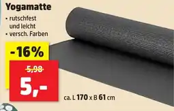 Thomas Philipps Yogamatte Angebot