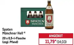 METRO Spaten Münchner Hell Angebot