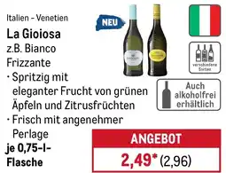 METRO La Gioiosa z.B. Bianco Frizzante Angebot