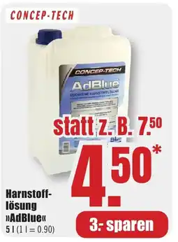 B1 Discount Baumarkt CONCEP-TECH Harnstoff- lösung >>AdBlue<< Angebot