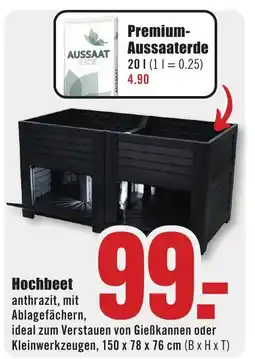 B1 Discount Baumarkt Hochbeet Angebot