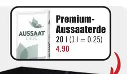 B1 Discount Baumarkt Premium- Aussaaterde Angebot