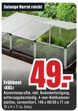 B1 Discount Baumarkt Frühbeet »>XXL<< Angebot