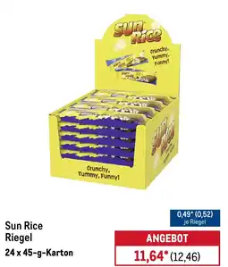 METRO Sun Rice Riegel Angebot