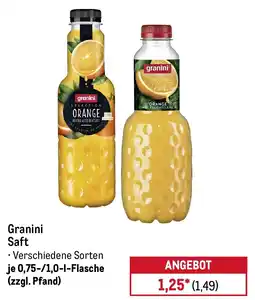 METRO Granini Saft Angebot