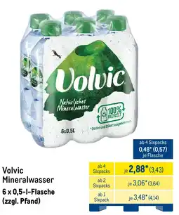 METRO Volvic Mineralwasser Angebot