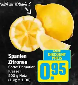 AEZ Spanien Zitronen Angebot