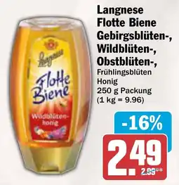 AEZ Langnese Flotte Biene Gebirgsblüten-, Wildblüten-, Obstblüten Angebot