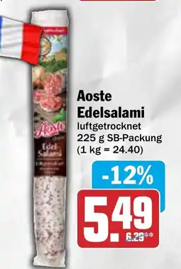 AEZ Aoste Edelsalami Angebot