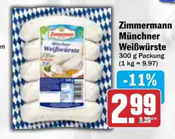 AEZ Zimmermann Münchner Weißwürste Angebot