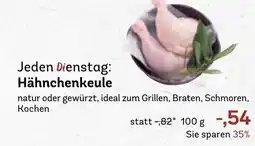 AEZ Jeden Dienstag Hähnchenkeule Angebot