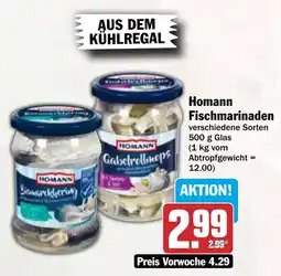 AEZ Homann Fischmarinaden Angebot