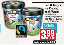 AEZ Ben & Jerry's Ice Cream, auch Vegan Angebot