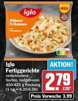 AEZ Iglo Fertiggerichte Angebot