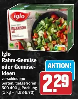 AEZ Iglo Rahm-Gemüse oder Gemüse- Ideen Angebot
