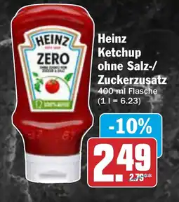 AEZ Heinz Ketchup ohne Salz-/ Zuckerzusatz Angebot
