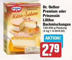 AEZ Dr. Oetker Premium oder Prinzessin Lillifee Backmischungen Angebot
