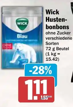AEZ Wick Hustenbonbons Angebot