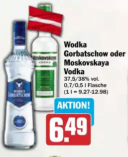 AEZ Wodka Gorbatschow oder Moskovskaya Vodka Angebot