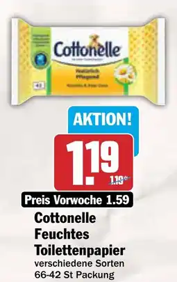 AEZ Cottonelle Feuchtes Toilettenpapier Angebot